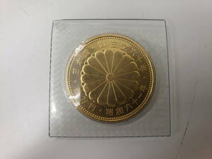  gold coin .. rank six 10 year . ten thousand jpy gold coin Blister pack go in Japan country original gold 