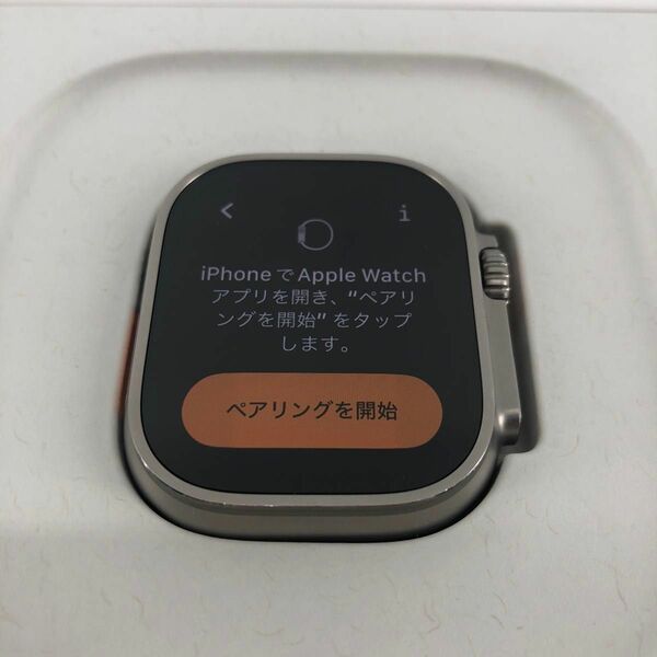 Apple Watch Ultra 49mm Titanium MQFV3J/A アップルウォッチウルトラ