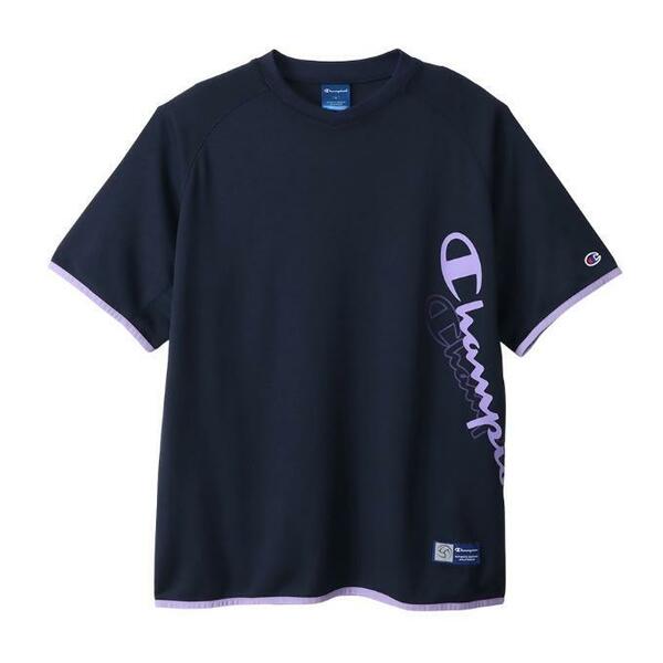 新品♪(チャンピオン)Champion ♪スポーツ・メンズ ショートスリーブTeeシャツ♪ネイビー♪サイズL♪