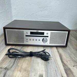 [S37 west ]*[ present condition exhibition ]*JVC NX-W30 compact component system Bluetooth CD FM USB brown group 