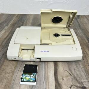 [S75 three ]*[ present condition exhibition ][ junk ] NEC PI-TG10 PCE PC engine DUO-R game machine body 