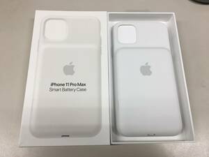 送料無料　ジャンク品　未使用品 iPhone11 Pro MAXバッテリーケース ホワイト apple純正品 正規品