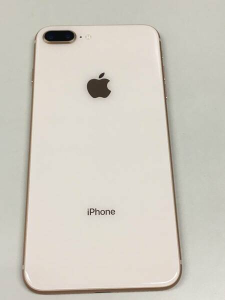 送料無料 電池100％　極美品 au iPhone8 Plus 256GB ゴールド 