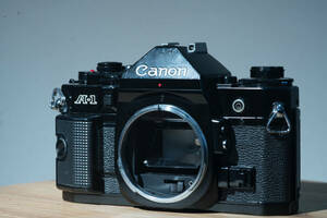 【動作品】Canon キヤノン A-1 ボディ■シャッター全速・露出計完動 フィルムカメラ