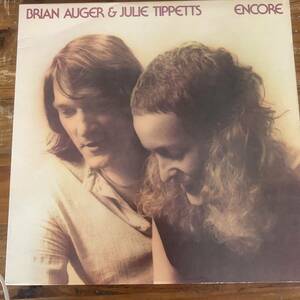 USオリジナル盤 BRIAN AUGER & JULIE TIPPETTS ENCORE LP メランコリックソウル