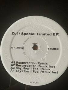 Zo! / Special Limited EP ビート・インスト系 ジャジーヒップホップ チルヒップホップ Nujabes
