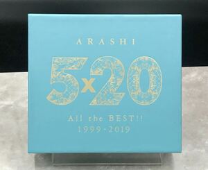 P. 嵐 / 5×20 All the BEST!! 1999-2019 [動作未確認] 4CD+DVD JACA-5787〜5791