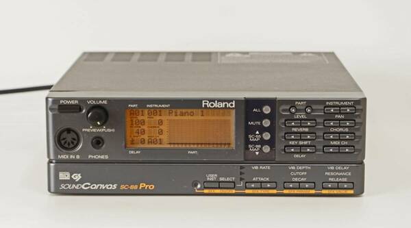 Roland SC-88 Pro 完動・美品