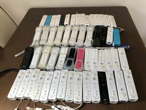 Wii リモコンまとめて55個動作未確認ジャンク品