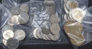 【CAD】カナダコイン　硬貨　新旧まとめて38.4ドル分セット　外貨　海外コイン