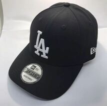 New Era LA ニューエラ ドジャース キャップ ブラック_画像4