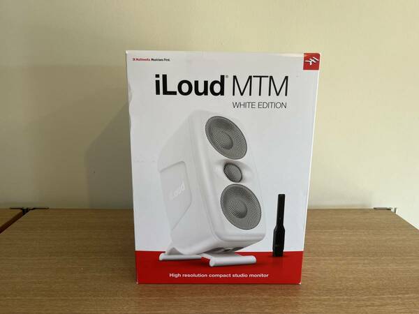 【送料無料・未使用】iLoud MTM IK Multimedia white シングル モニタースピーカー ARC 