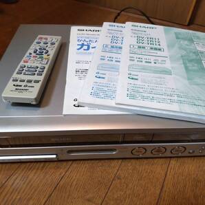 SHARP HDD・DVD・VHSビデオ一体型レコーダー DV -TR11 動作品の画像2