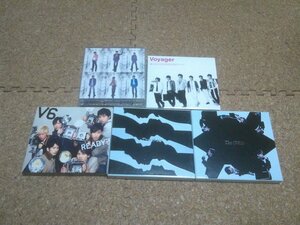 V6★アルバム・5セット★初回限定盤・CD+DVD★（musicmind・Voyager・READY?・The ONES）★