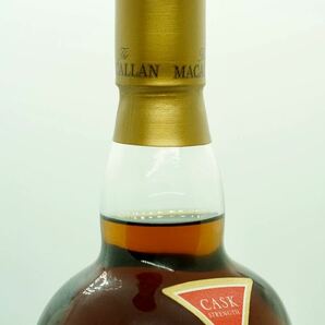 【未開栓】 オールドボトル The MACALLAN ザ・マッカラン カスクストレングス 10年 1000ml 58.7% 箱付 古酒の画像4