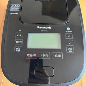 Panasonic 炊飯器　SR-VSX108 中古 5合 おどり炊き ブラック