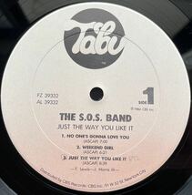 S.O.S. Bandシュリンク付きJUST THE WAY YOU LIKE ITアルバム12inch盤その他にもプロモーション盤 レア盤 人気レコード 多数出品。_画像2