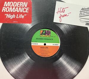 プロモ盤 Modern Romance / High Life 12inch盤その他にもプロモーション盤 レア盤 人気レコード 多数出品。