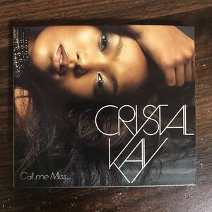 (D1059)中古CD150円 クリスタルケイ Call me Miss...(初回生産限定盤)(DVD付)