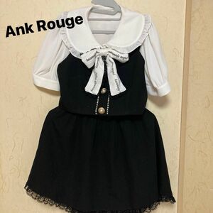 Ank Rouge セットアップ ビスチェ 、ブラウス、ミニスカート3点セット　Mサイズ