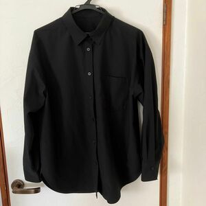 ＧU オーバーサイズシャツ　黒