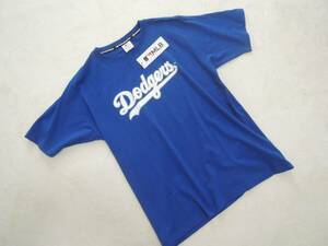 ロサンゼルスドジャース Dodgers ドジャース Tシャツ LLサイズ MLB ブルー 大谷翔平 デコピン 