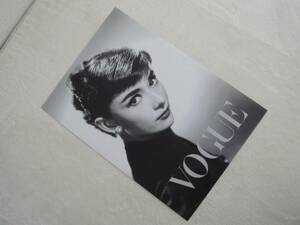 A3 ポスター オードリーヘップバーン Audrey Hepburn オードリー VOGUE 