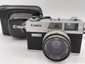 CANON キャノン Canonet QL17 G-III 【HKM036】