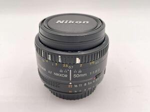 Nikon ニコン AF Nikkor 50mm F1.8D 【HNJ082】