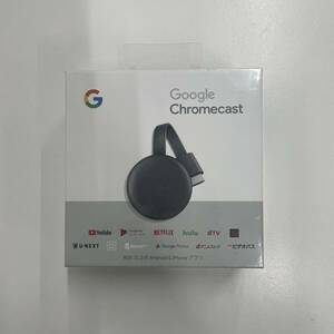 新品同様・未開封 第3世代 Google Chromecast GA00439-JP グーグル クロームキャスト 