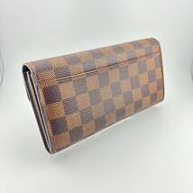 ルイヴィトン LOUIS VUITTON 新型 ポルトフォイユ サラ ダミエ 財布 長財布 ブランド ウォレット レディース N63209_画像2