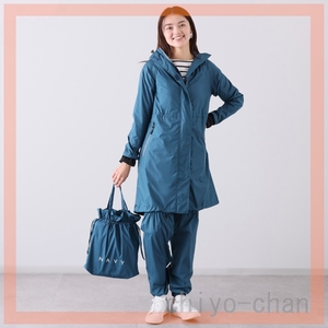  Hello Angel wet .. not ....3 point set little going out also stylishly put on ... raincoat navy M 14-759481001