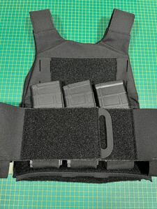 FERRO Concepts plate carrier abrasion k Star M size black mug pouch 2 kind attaching 