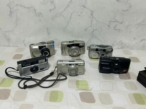 （403）　OLYMPUS FUJIFILM FUJICA コンパクトフィルムカメラ まとめ6個