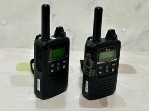 （68）ICOM アイコム ICOM IP100H 無線機 トランシーバー 小型無線 BP-271 まとめ2個　動作確認済み