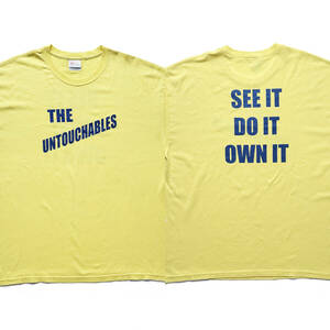 90sヴィンテージ｜The Untouchables Tシャツ [XL]｜90年代バンドT／アンタッチャブル／SKA／Reggae／Dub／スカ／レゲエ／ダブ