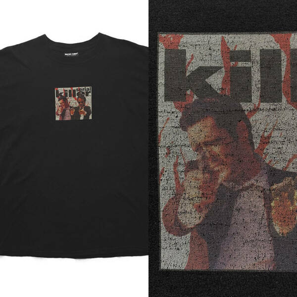 Serial Killer｜90s Reservoir Dogs Tシャツ [XL]（90年代ムービーT／映画T／シリアルキラー／レザボアドッグス／Stussy／Dogtown／Weber）