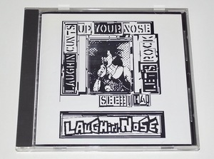 盤面美品 希少 レア 廃盤 中古 CD LAUGHIN' NOSE LAUGHIN' CUNTS UP YOUR NOSE GET THE GLORY PARADICE 収録 ラフィンノーズ COBRA コブラ