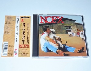 希少 レア 廃盤 解説 歌詞 対訳 帯付 中古 CD NOFX Heavy Petting Zoo Hi-STANDARD ハイスタンダード EPITAPH エピタフ Fat Wreck Chords