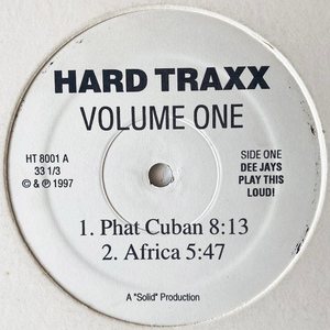 【US / 12inch】 Unknown Artist / Hard Traxx Volume One 【HT 8001】