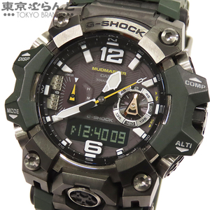 101730852 1円 カシオ CASIO G-SHOCK マッドマスター GWG-B1000-3AJF グリーン 樹脂系 SS Bluetooth デジアナ 腕時計 メンズ ソーラー 電波