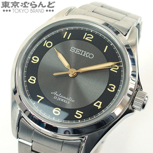 101713269 セイコー SEIKO TiCTAC コラボ SZSB026 4R35-02R0 グレー ステンレススチール 腕時計 メンズ 自動巻