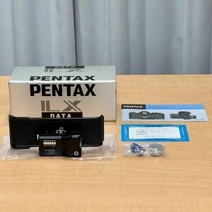 HN25 超希少 PENTAX LX DATA 元箱 説明書 付き ペンタックス データLX 非ダイヤル式