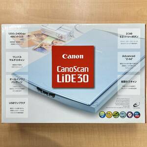 未使用 Canon CanoScan LiDE 30 フラットベッドスキャナー キャノン キャノスキャン ライド 30 経年保管品 新品
