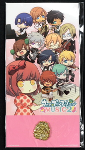 【送料無料/新品未開封】 うたの☆プリンスさまっ♪ MUSIC2 特典 ピンズ ピンバッジ エンブレム