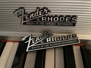 Fender Rhodes Name Rail Logo 未使用新品