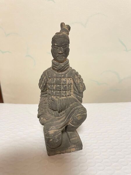 中国 兵馬俑 陶器製 置き物