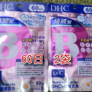 DHC 持続型ビタミンBミックス 60日分 120粒入　２個セット 新品　