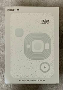 新品未使用未開封　チェキ本体　FUJI FILM INSTAX MINI LIPLAY ストーンホワイト