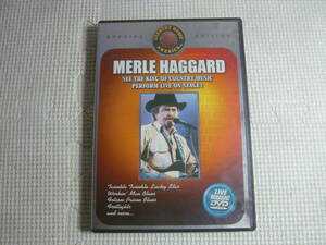 輸入盤 DVD　Merle Haggard 　Live Music　PERFORM LIVE ON STAGE ！　中古
